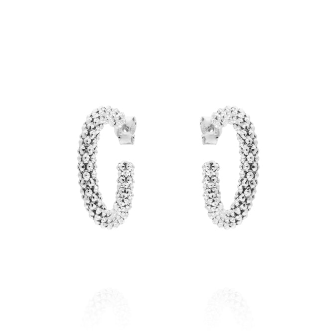 ORECCHINI CATENA COREANA – ARGENTO 925 RHODIATO