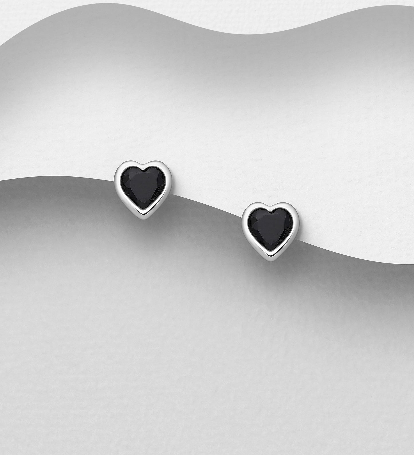 ORECCHINI CUORE BRILLANTE