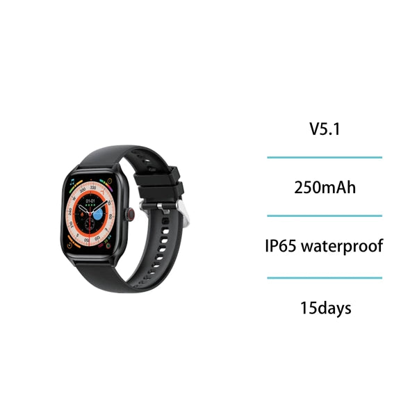 SW2214 FitPro Smartwatch 2,01 pollici – Nero
