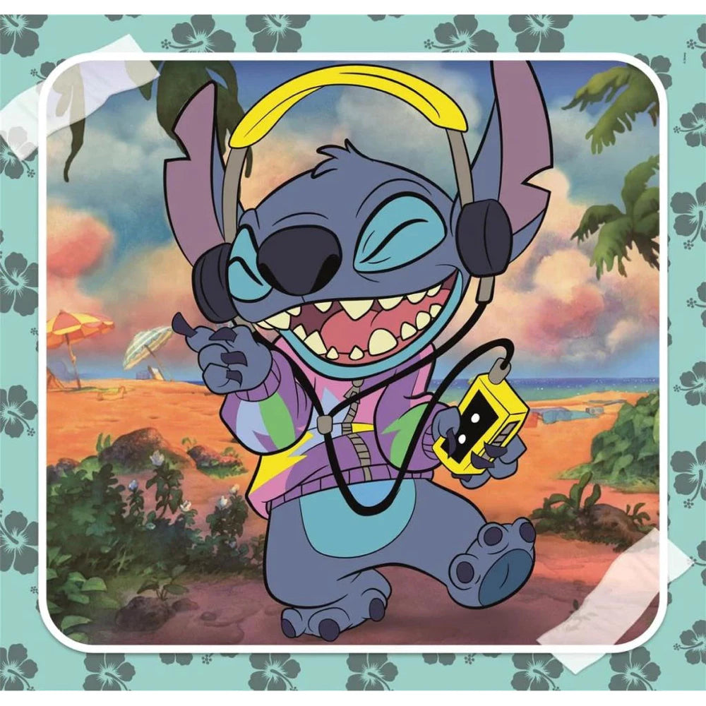 Disney Lilo e Stitch, Star Dog Musica 3x48 pezzi Clementoni