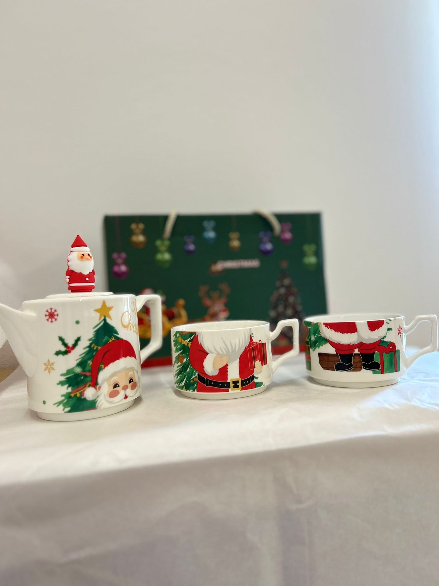 SET NATALIZIO TEIERA E TAZZE