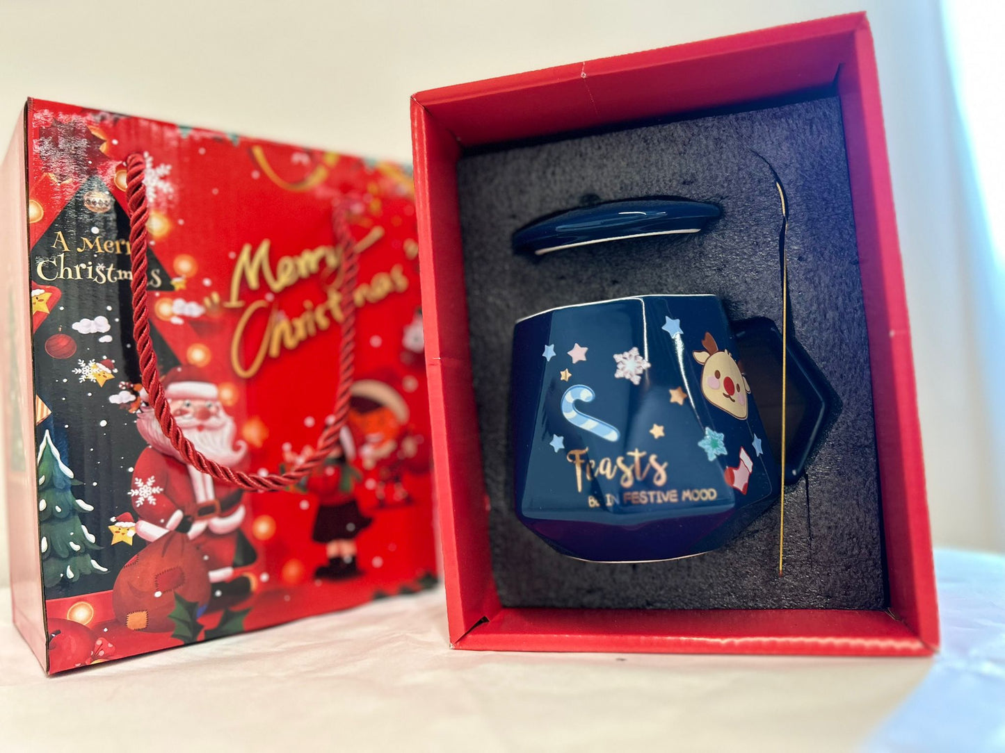 TAZZA DI NATALE - BLU