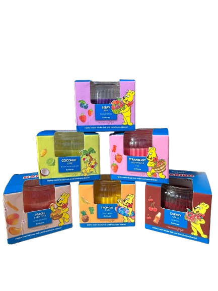 KIT 6 CANDELE PROFUMATE HARIBO