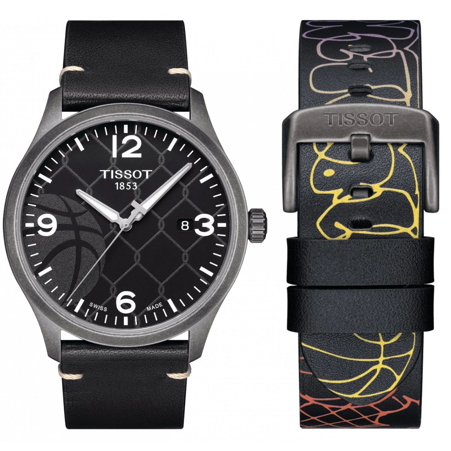OROLOGIO TISSOT Mod. GENT XL 3X3 STREET BASKETBALL Special Pack + Extra Strap T1164103606700