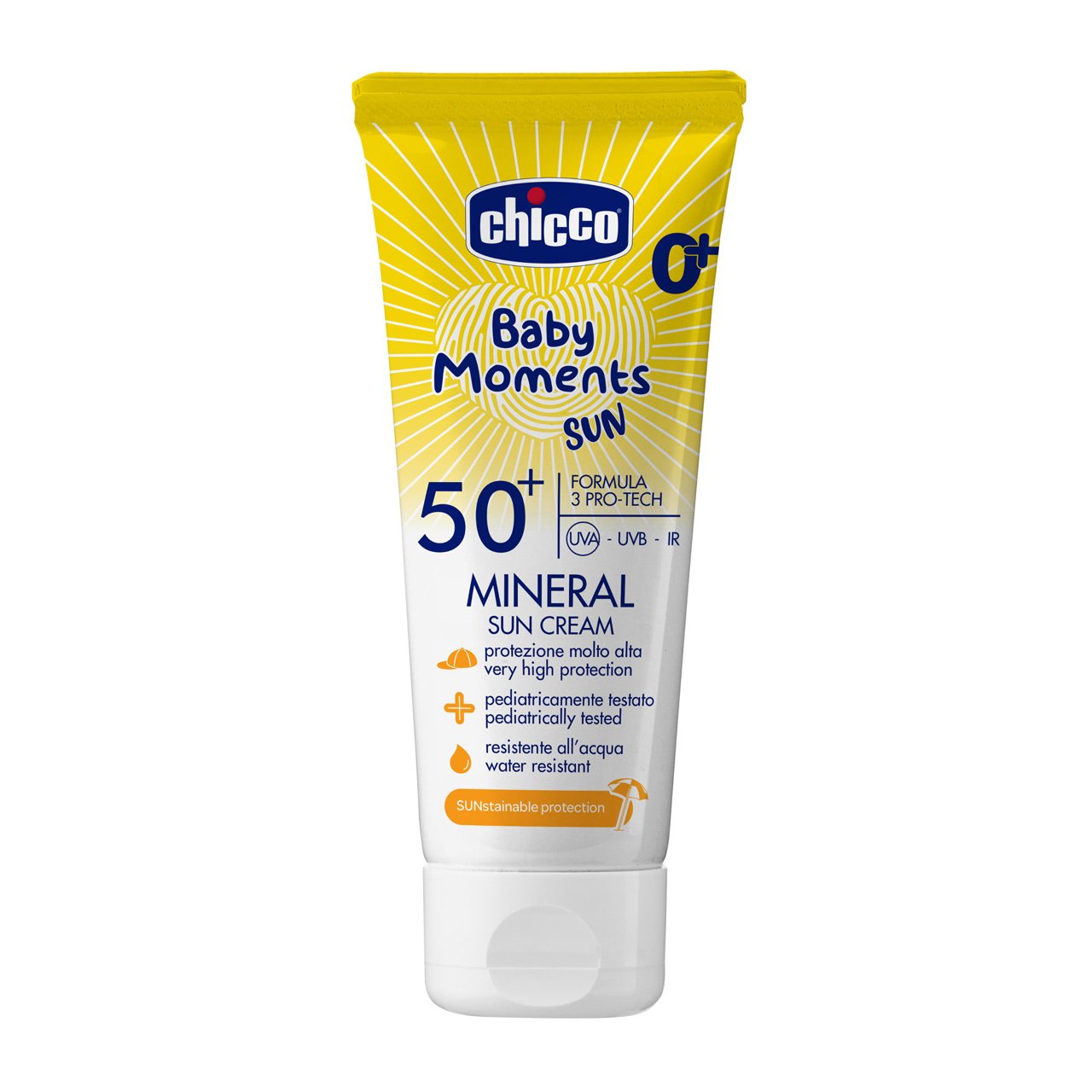 CHICCO BABY CREMA SOLARE MINERALE SPF 50+ 75 ML