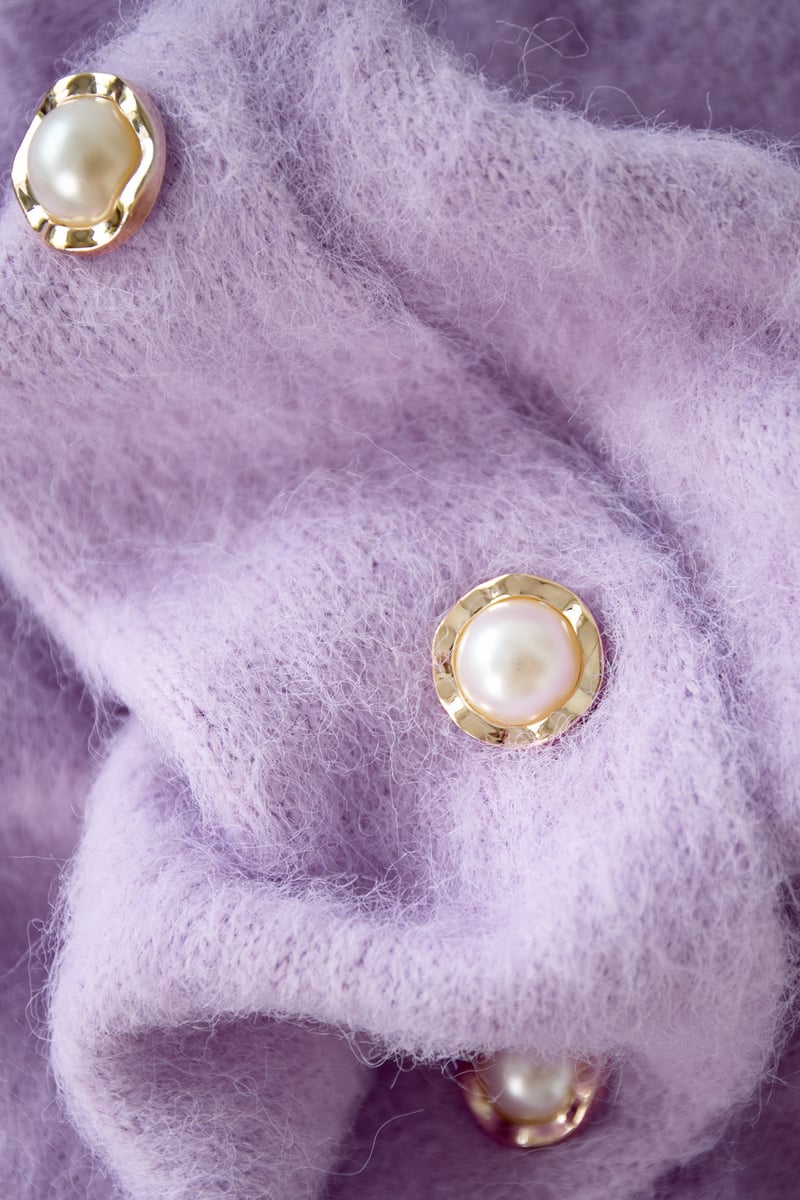 Cardigan morbido alla moda