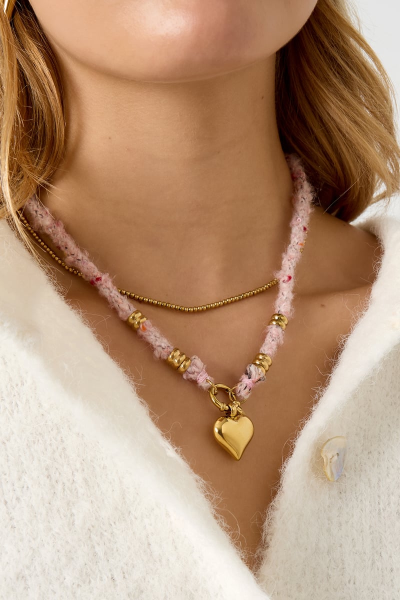 Collane con ciondolo Cuore Casual Quotidiano Semplice Serie Gioielli da donna