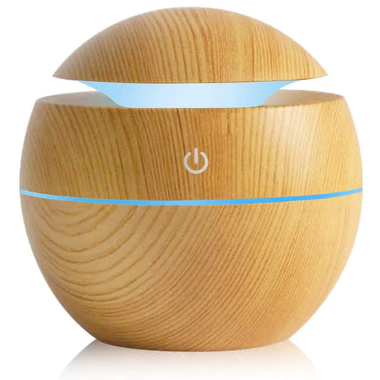 Diffusore di Aromi 150ml con 7 Colori di Luci Pulsante a sfioramento