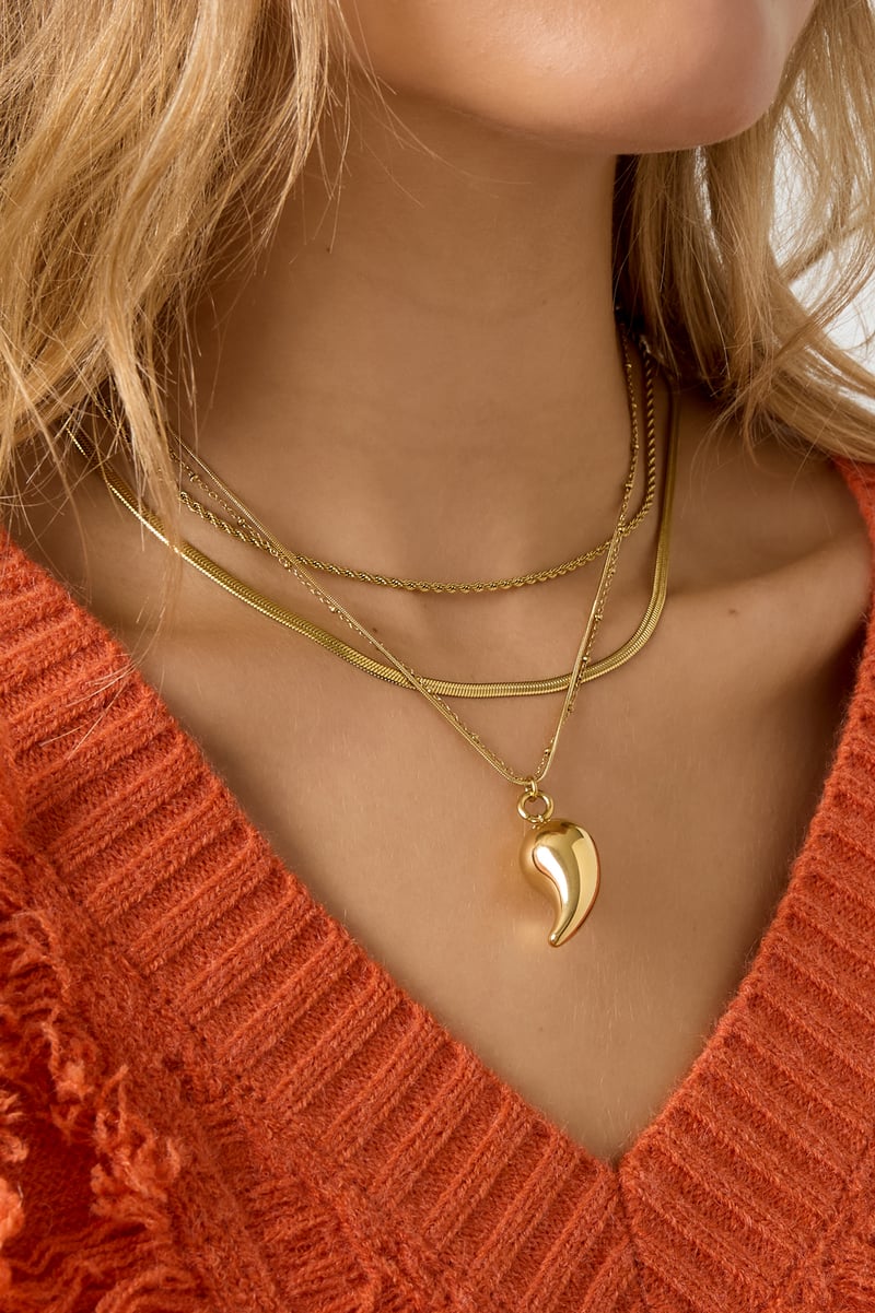 Collane con ciondolo Droplet Casual Daily Simple Series Gioielli da donna