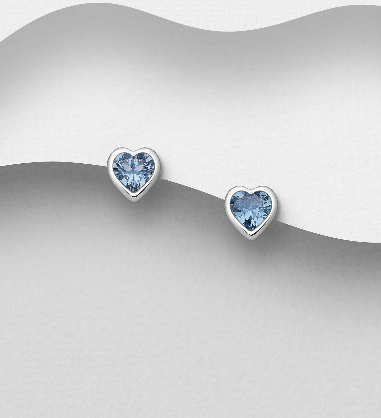 ORECCHINI CUORE BRILLANTE