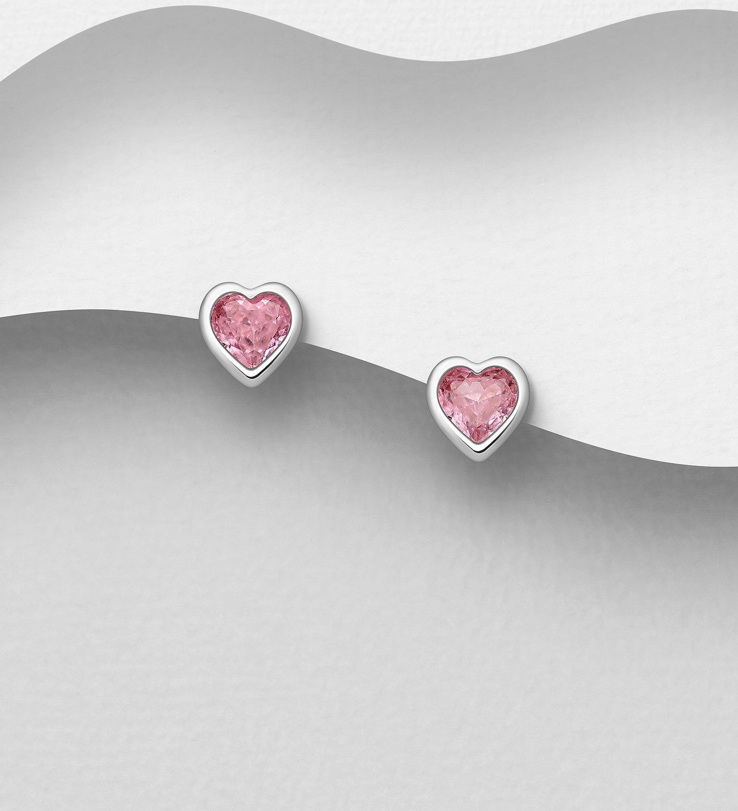 ORECCHINI CUORE BRILLANTE