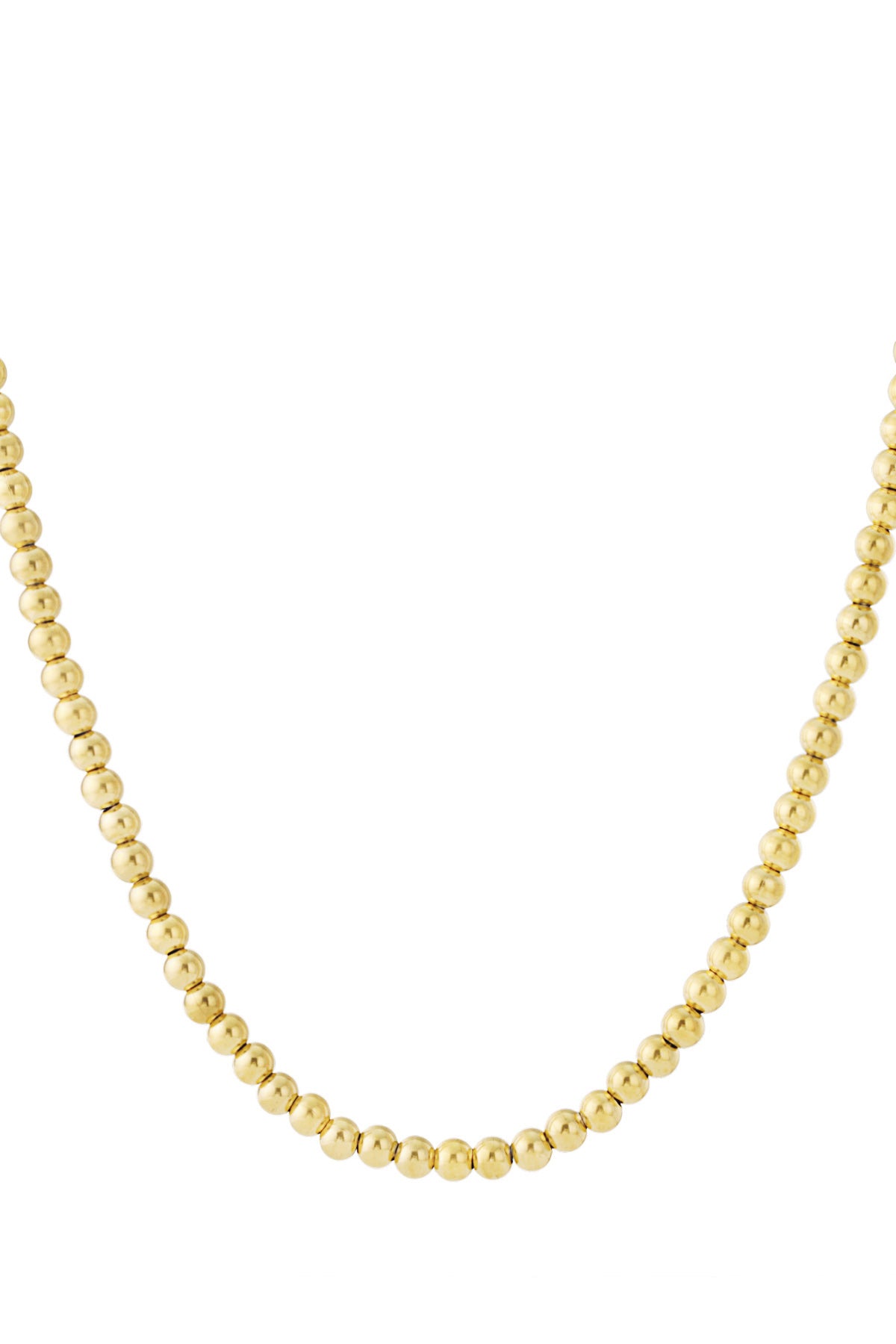 Collana di perline cave - 8 mm