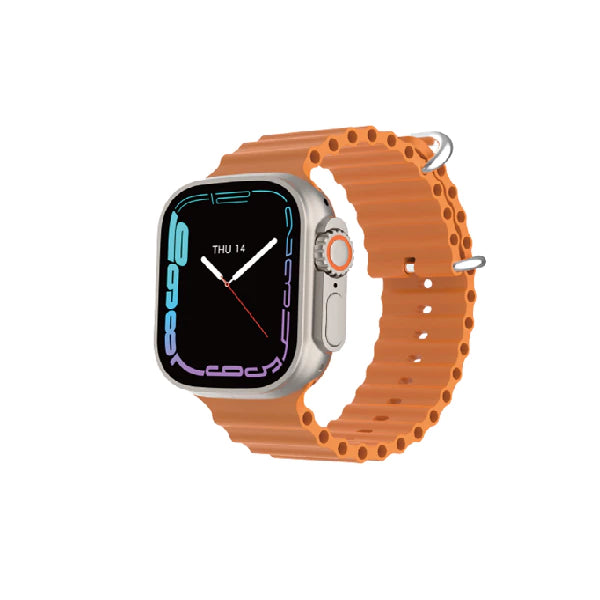 SW1233 Ultra max Hryfine APP smartwatch sportivo 32M RAM 2,01 pollici quadrante 49mm - Oro