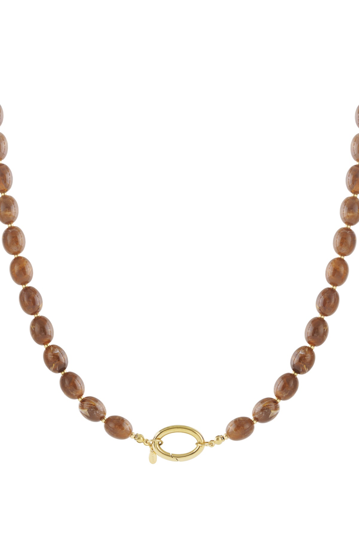 Collane di perline acriliche perline casual quotidiane-10.5*13mm