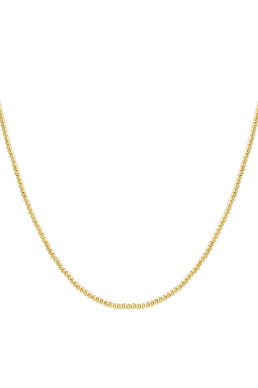 Collana di perline solide - 4 mm