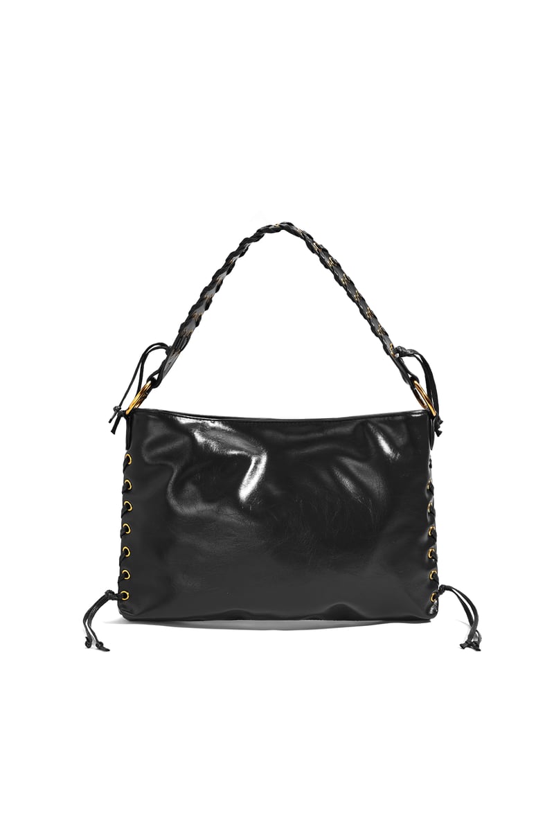 Borse a tracolla tinta unita casual PU accessori quotidiani