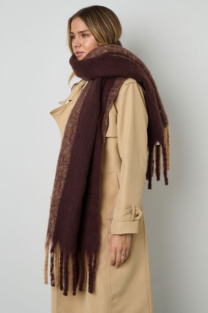 Sciarpe invernali miste casual in poliestere da giorno