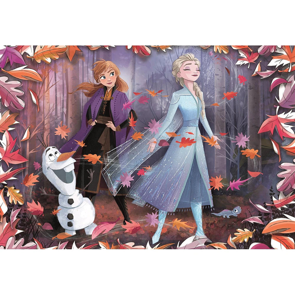 Disney Ice Magic Autumn Puzzle brillante da 104 pezzi Clementoni