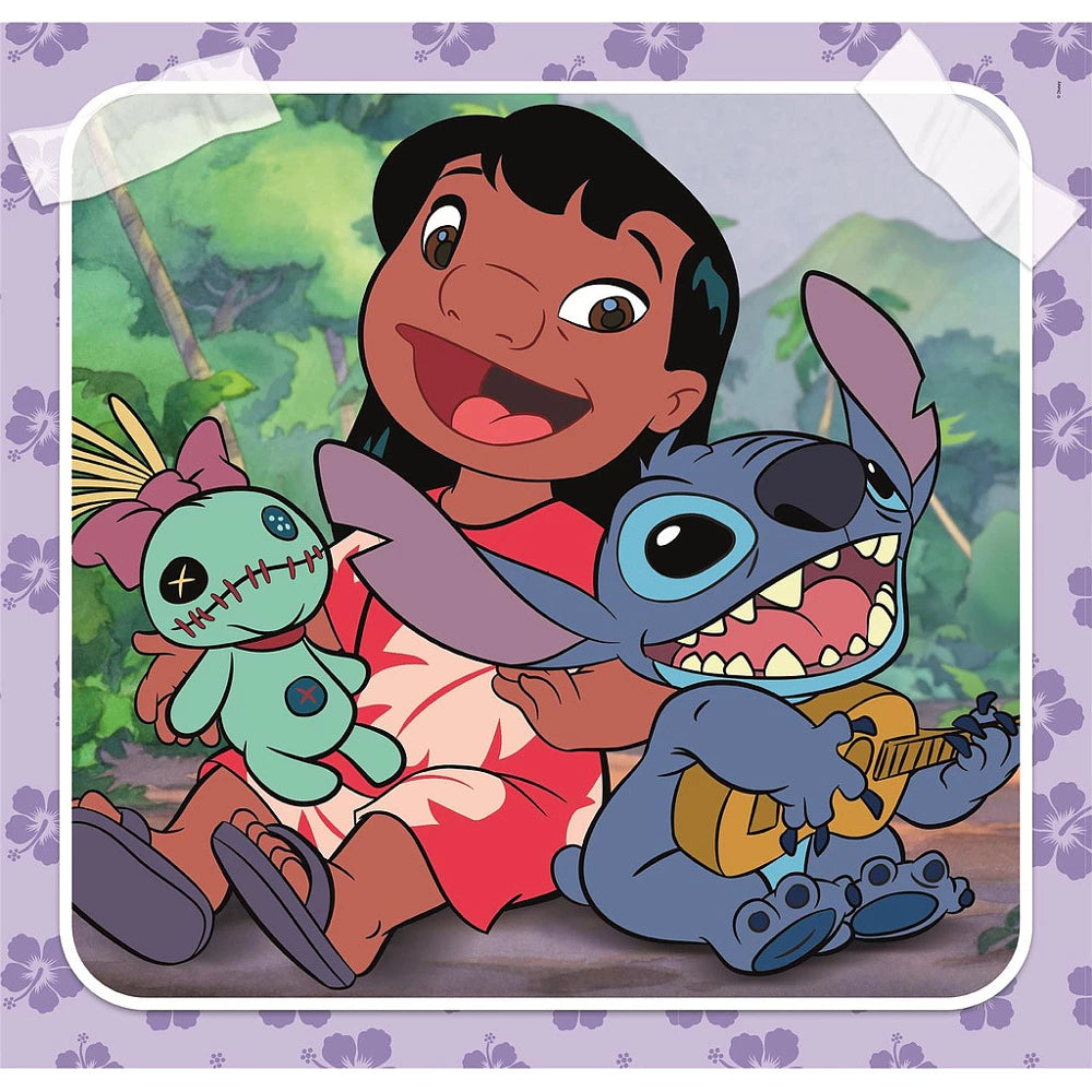 Disney Lilo e Stitch, Star Dog Musica 3x48 pezzi Clementoni
