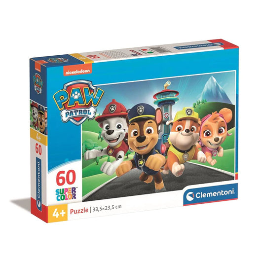 Paw Patrol Running puzzle da 60 pezzi Clementoni