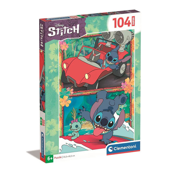 Disney Lilo e Stitch, Star Dog Wild Adventur 104pz Clementoni