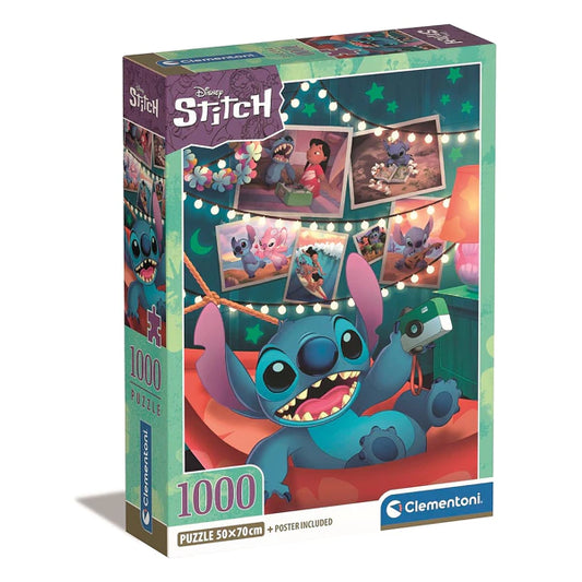 Disney Lilo e Stitch, Star Dog Ricordi 1000 Pezzi Clementoni