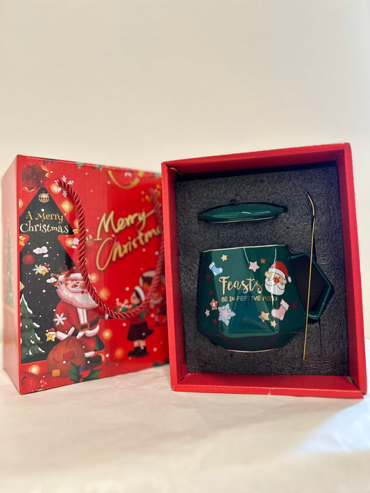 TAZZA DI NATALE - VERDE