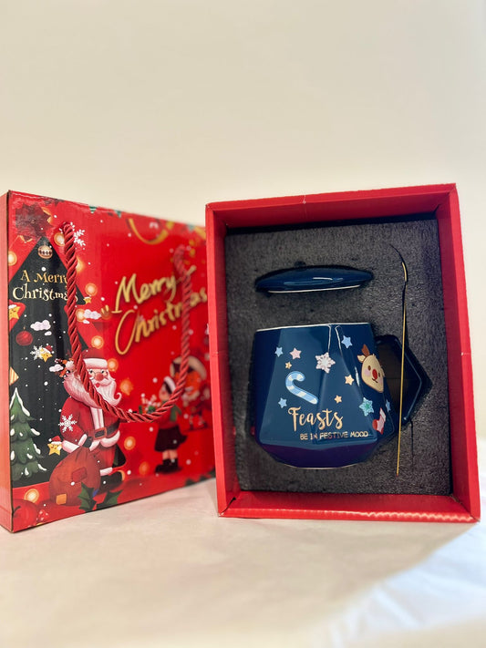 TAZZA DI NATALE - BLU