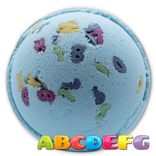 BATH BOMB LETTERS - POMEGRANATE AND BLACKCURRANT