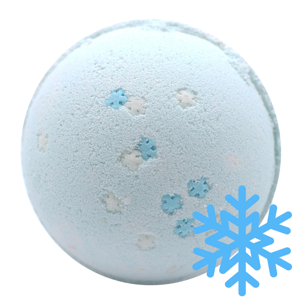 SNOWFLAKE BATH BOMB - BLUEBERRIES