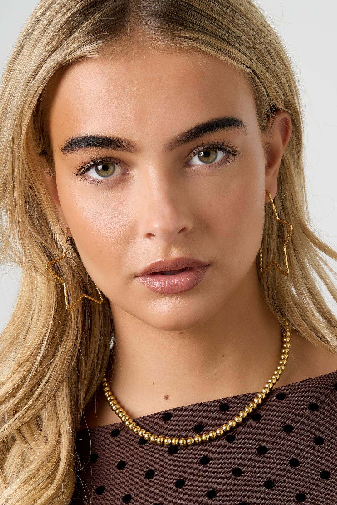 Orecchini a cerchio in acciaio inossidabile, stile casual quotidiano, semplici, da donna