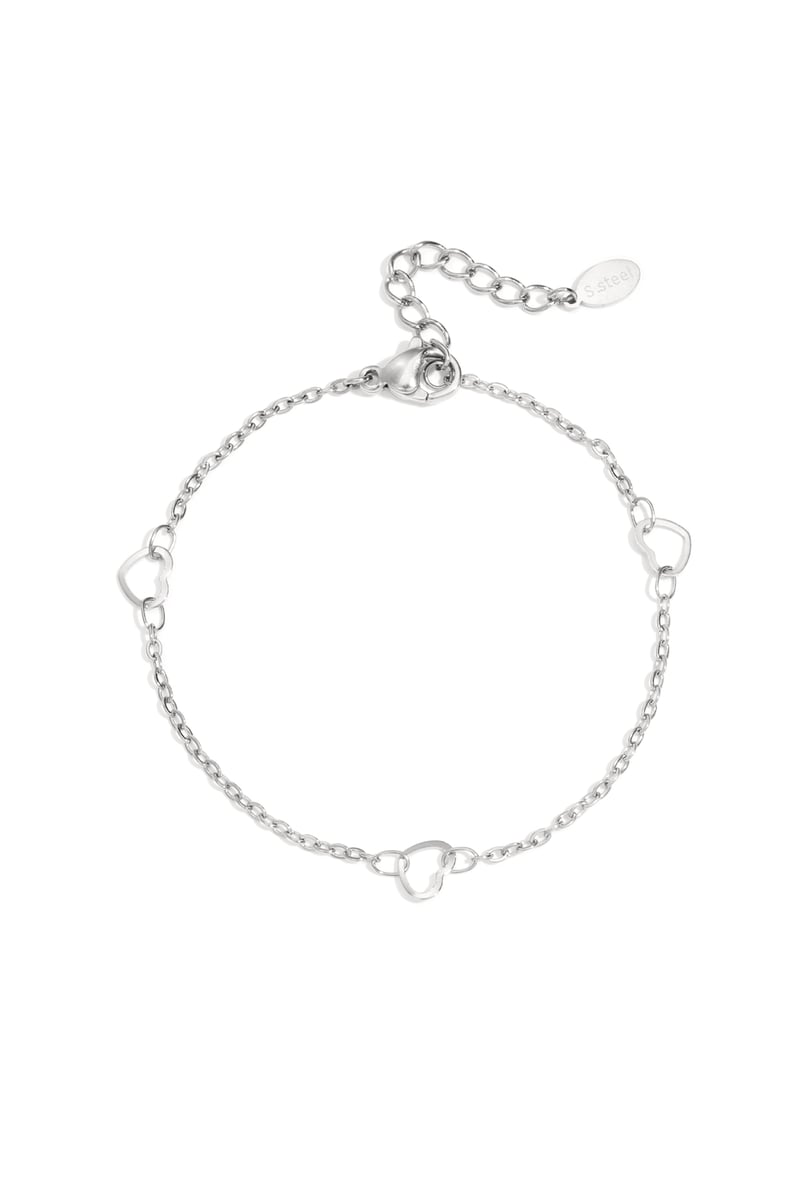 Braccialetti a catena Cuore Casual Quotidiano Semplice Serie Gioielli da donna