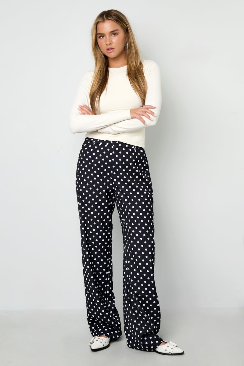 Pantaloni a pois