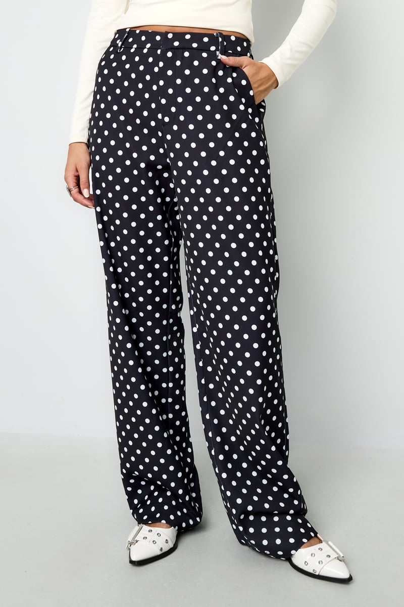 Pantaloni a pois