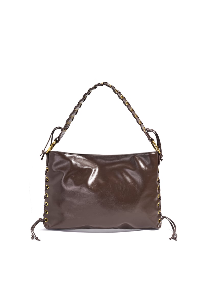 Borse a tracolla tinta unita casual PU accessori quotidiani