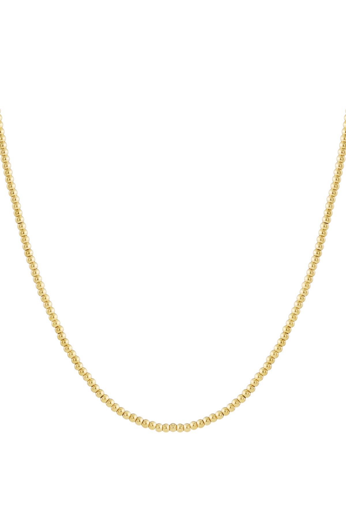 Collana di perline solide - 5 mm