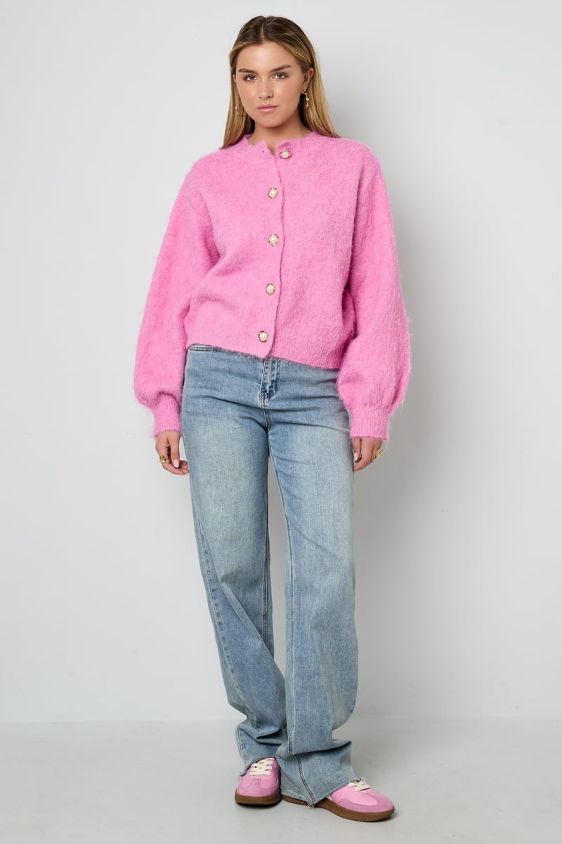 Cardigan morbido alla moda