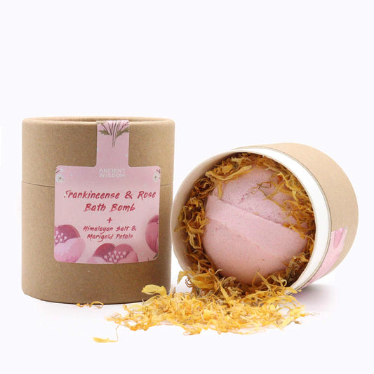 AROMATHERAPY BATH BOMB - ROSES IN FLOWER